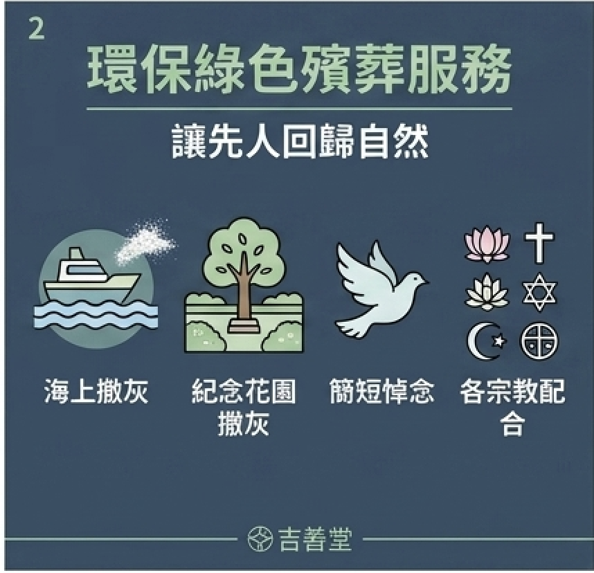 香港殯儀公司推介：2.殯儀服務推介， 環保綠色殯葬服務